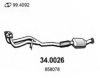 ASSO 34.0026 Catalytic Converter